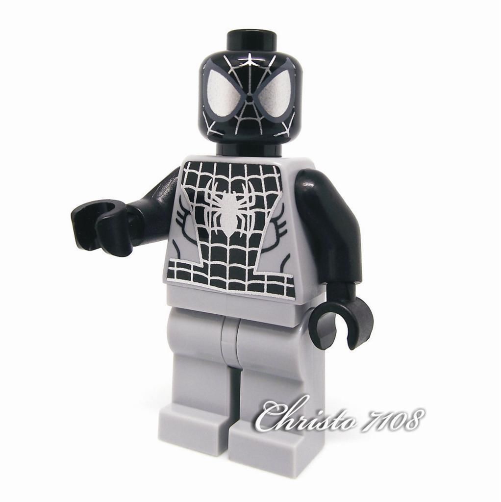  Christo Custom Lego Grey Spider Man Minifigure